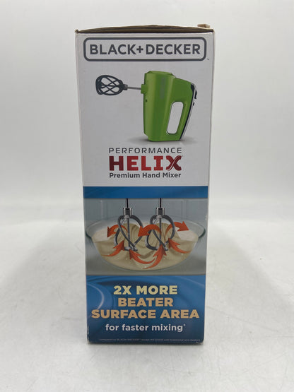 New Black+Decker  Preformance Helix  Premium Hand Mixer MX600L