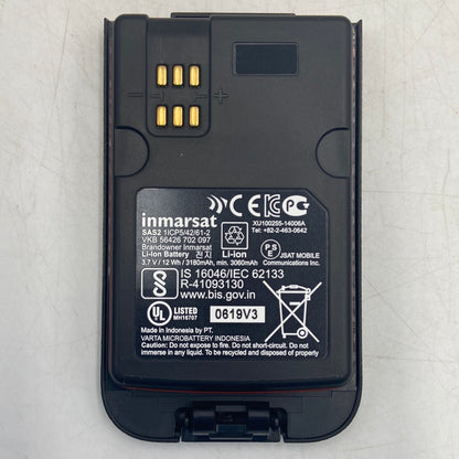 Inmarsat Isatphone 2.1 Satellite Phone Only with Holster Clip On Case Black