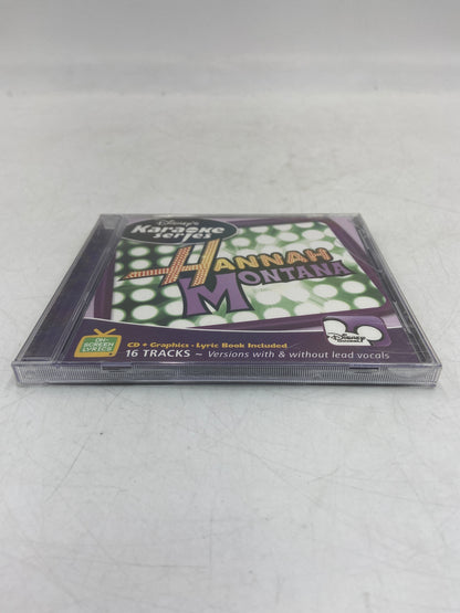 New Disney's Karaoke Series: Hannah Montana (Walt Disney Records, 2007) CD + Graphics, Lyrics Book