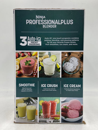 New Ninja ProfessionalPLUS Blender with Auto IQ 1400W Blender BN701
