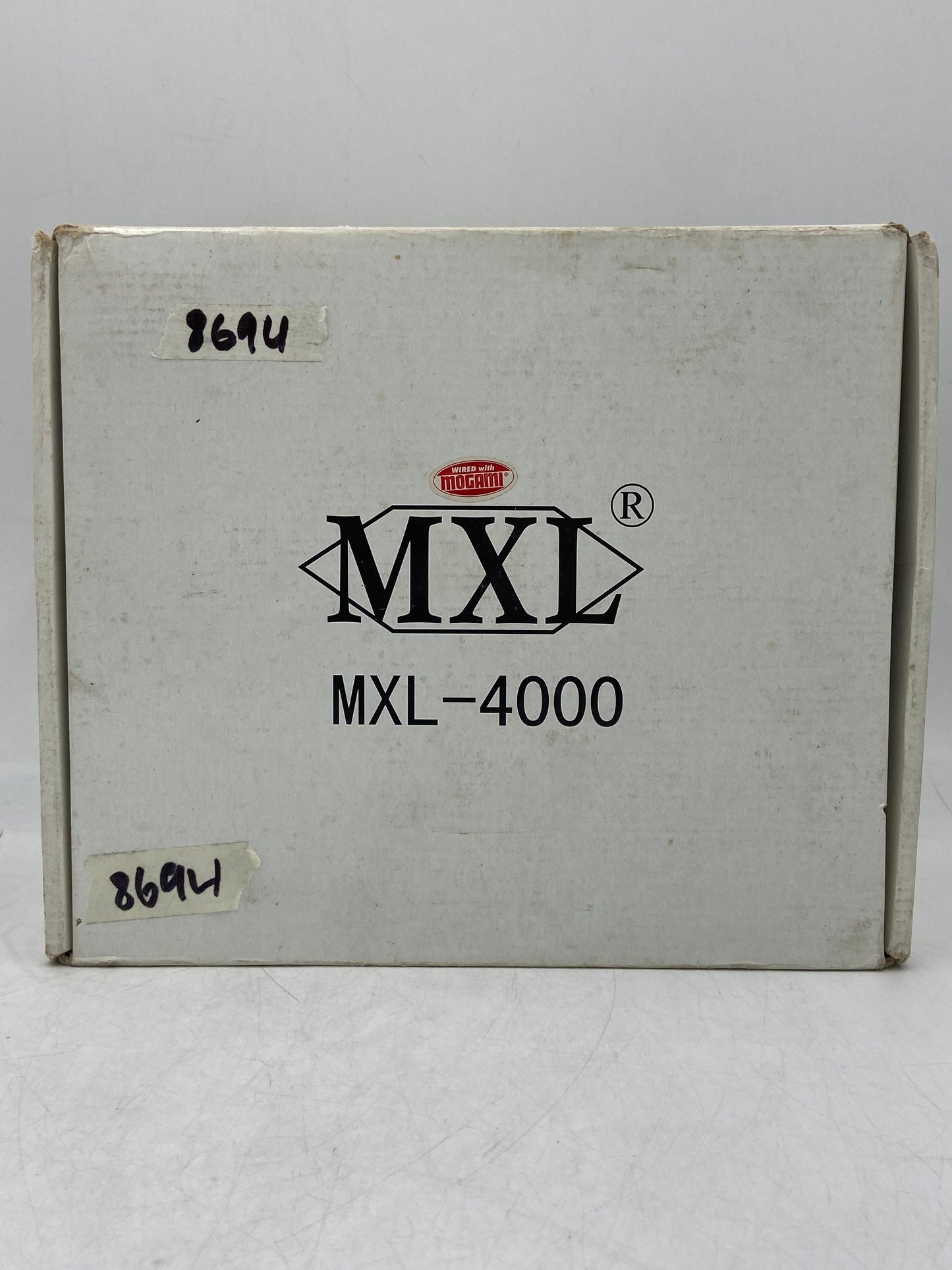 New MXL MXL-4000 Wooden Box 20Hz - 20kHz Multi-Pattern Studio Condenser Microphone MXL4000