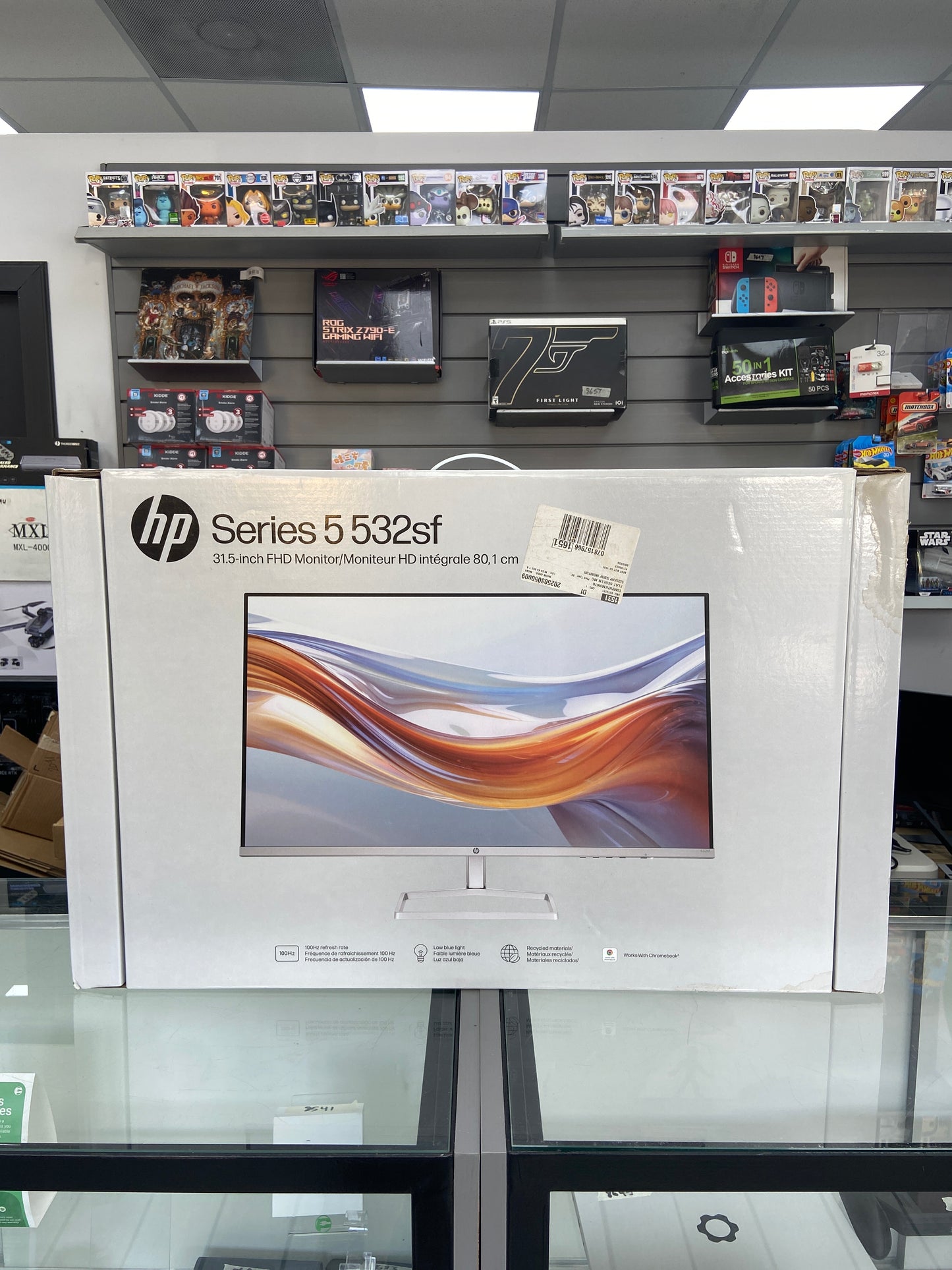 New HP 31.5" 5532SF FHD LCD VA LCD Monitor