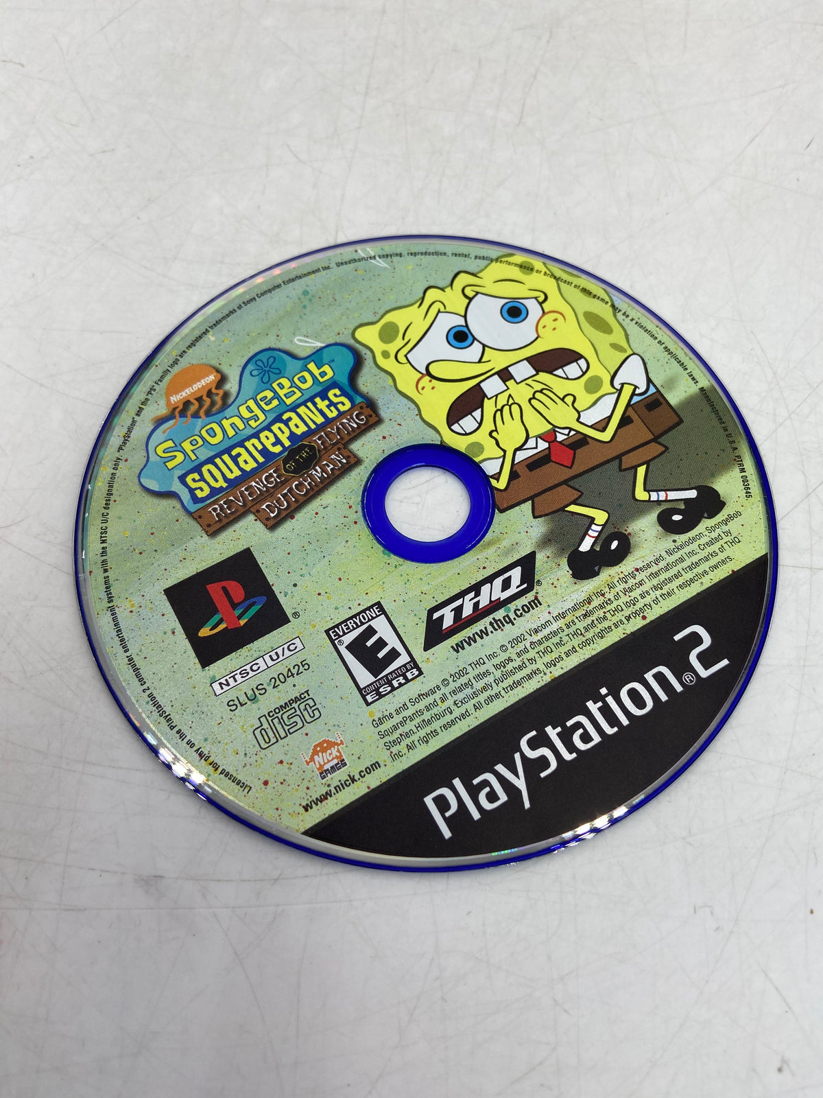 SpongeBob SquarePants Revenge of the Flying Dutchman (Sony PlayStation 2 PS2)