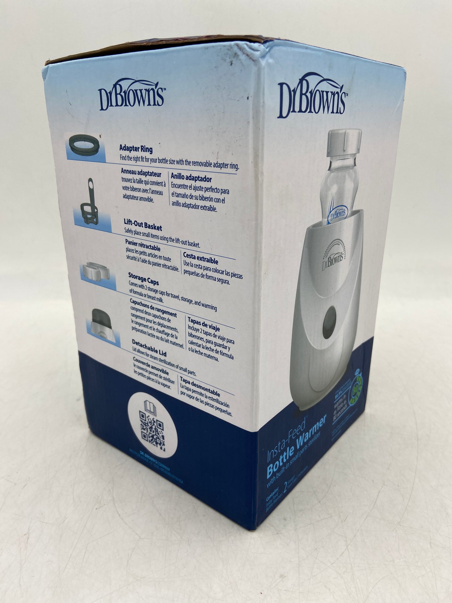 New Dr. Brown's Insta-Feed Bottle Warm AC184