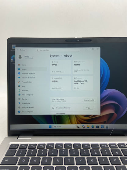 Dell 14 Plus PB14250 14" Core Ultra 5 235U 2.1GHz 16GB RAM 500GB SSD Intel Arc A60M