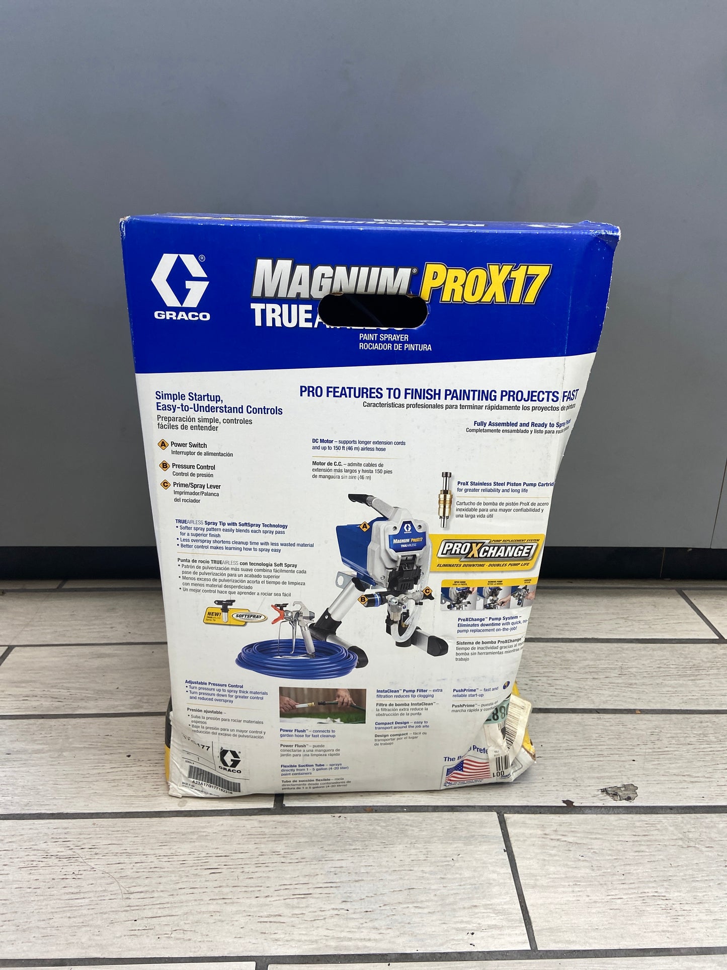 New GRACE MAGNUM PROX17 Electric Airless Paint Sprayer 17G177