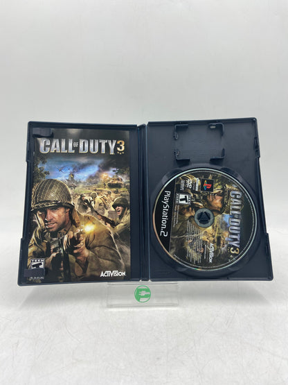 Lot of 2 Sony PlayStation 2 PS2 Games (Call of Duty Games)