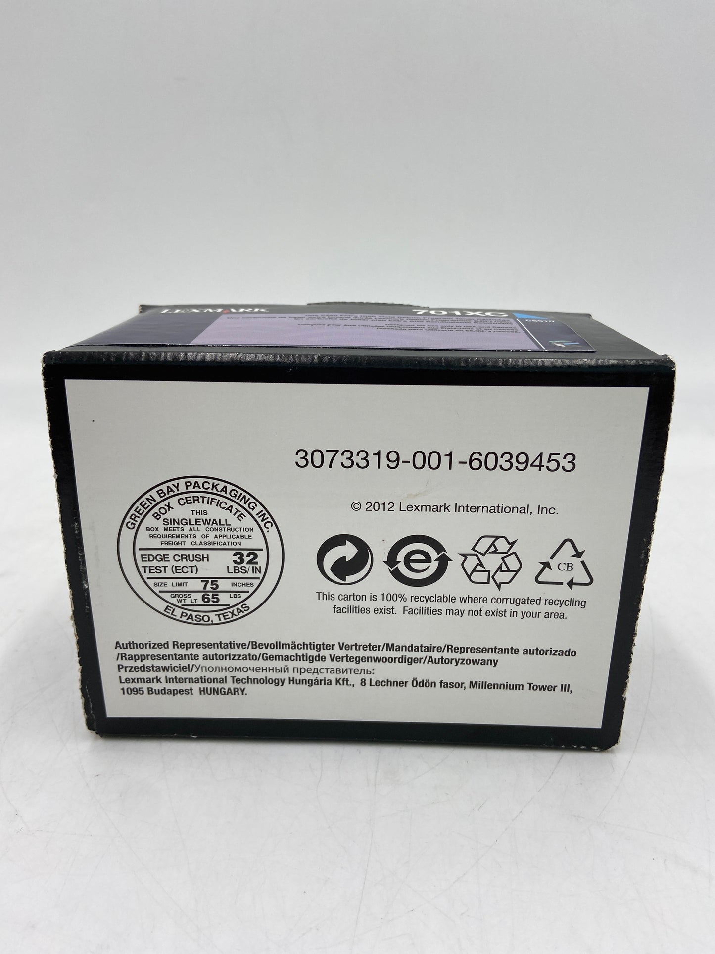 New Lexmark 701XC CS510 Cyan Toner Cartridge