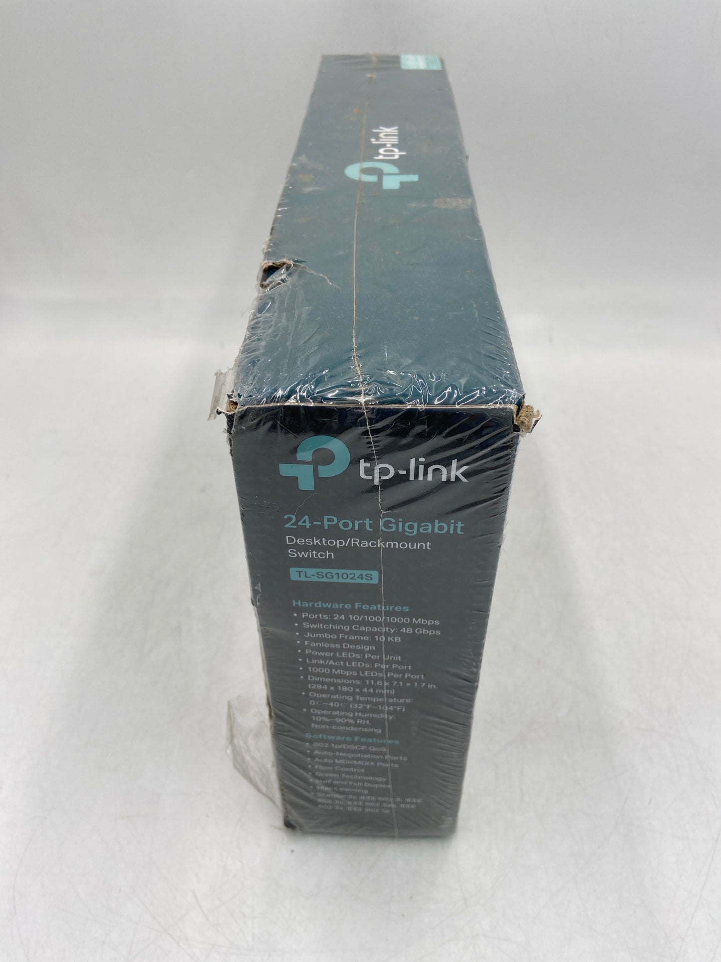 New TP-Link 24-Port Gigabit Desktop/Rackmount Swtich TL-SG1024S