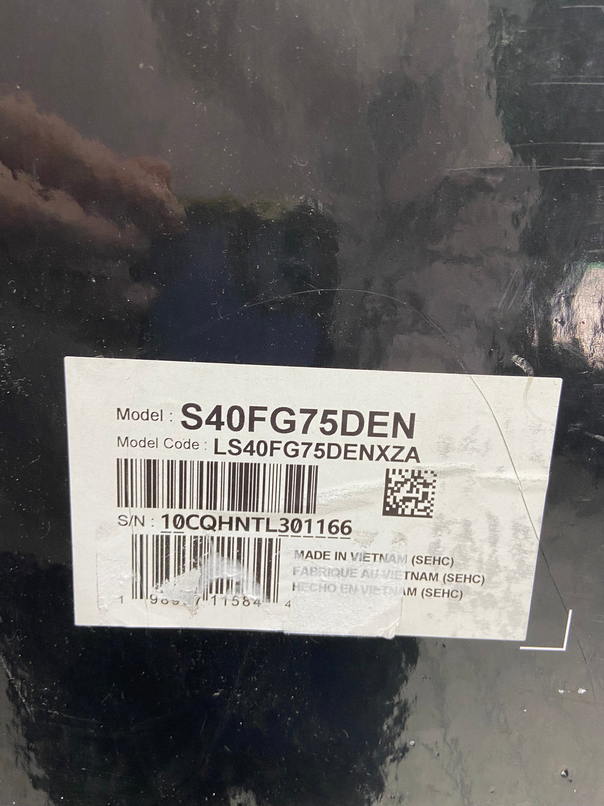 New Samsung Odyssey 40" G75F 5K2K WUHD LCD VA Curved Gaming Monitor