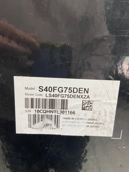 New Samsung Odyssey 40" G75F 5K2K WUHD LCD VA Curved Gaming Monitor