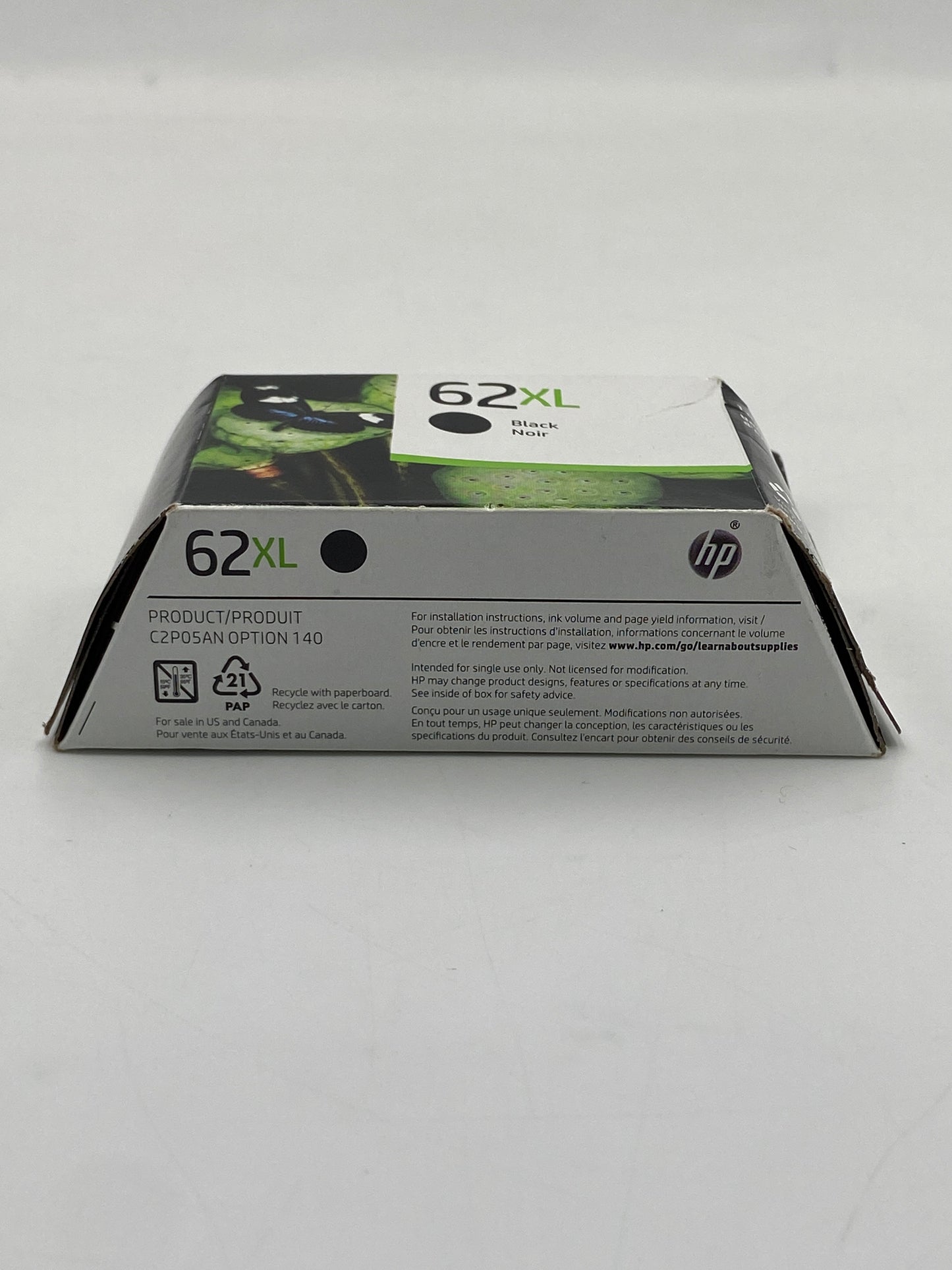 New HP 62XL Black Ink Cartridge