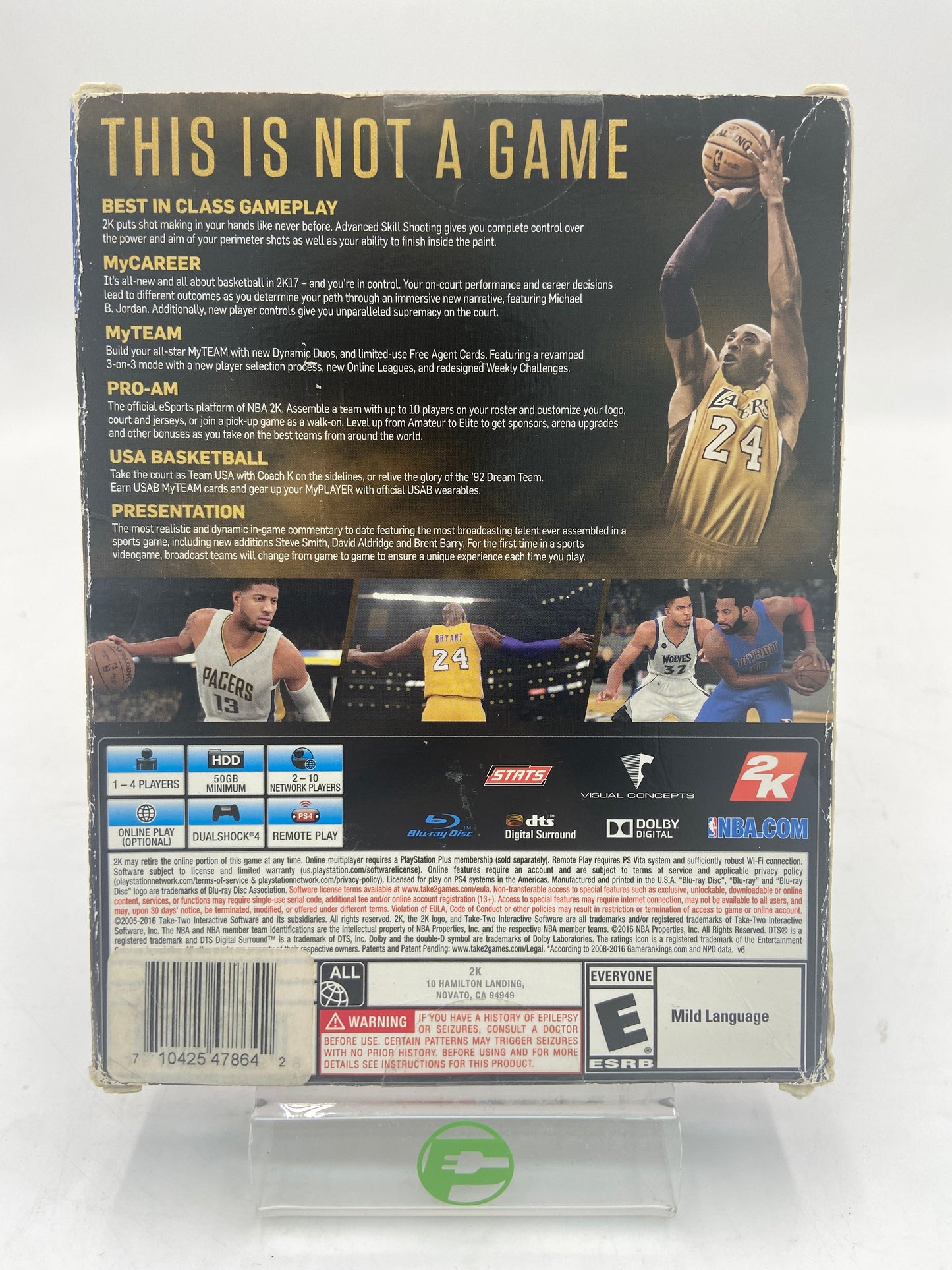 NBA 2K17 [Legend Edition Gold] (Sony PlayStation 4 PS4, 2016)