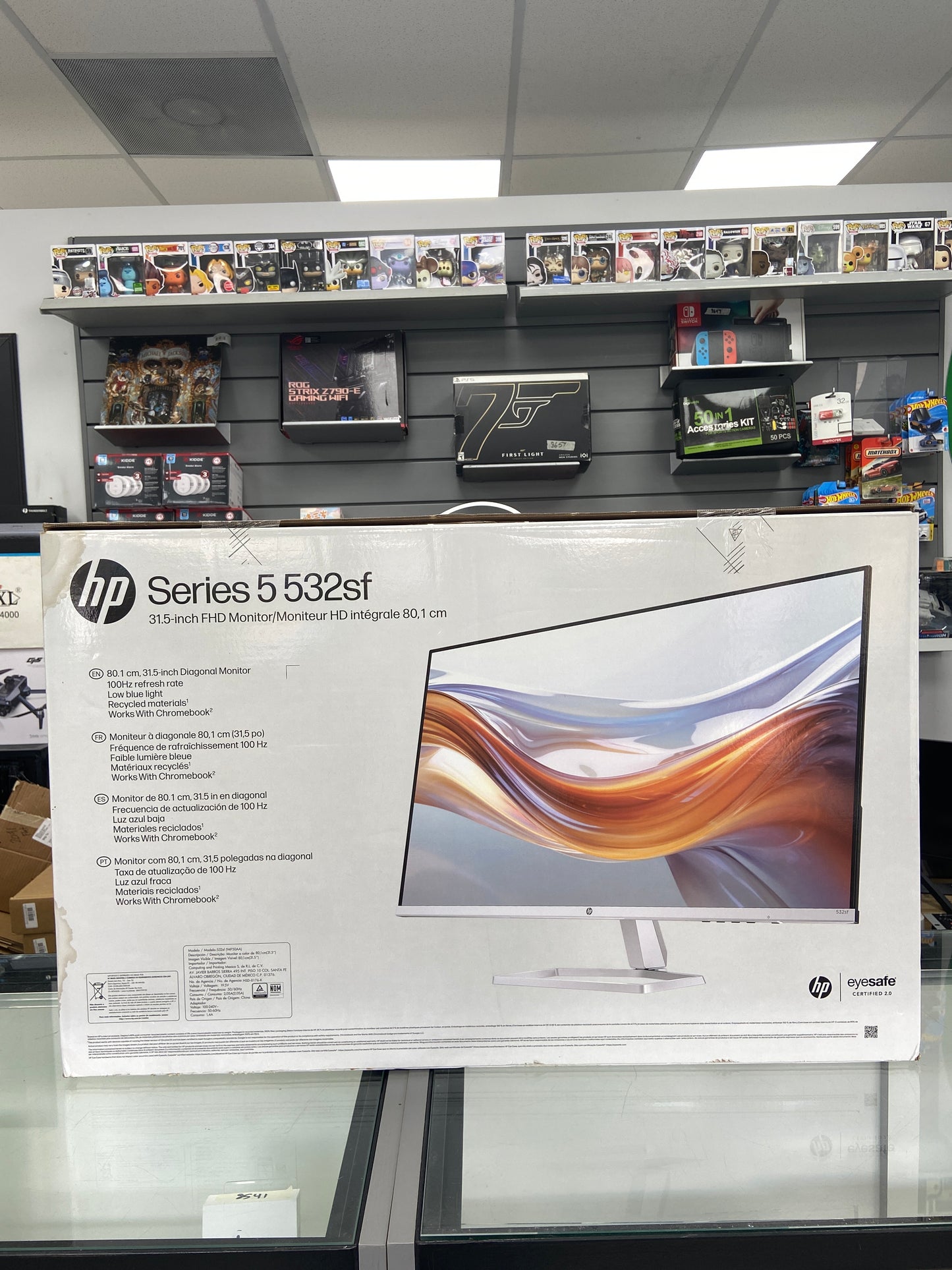 New HP 31.5" 5532SF FHD LCD VA LCD Monitor