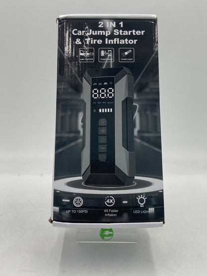 New 2 IN 1 Jump Starter & Tire Inflator Car Jump Starter & Tire Inflator YD02