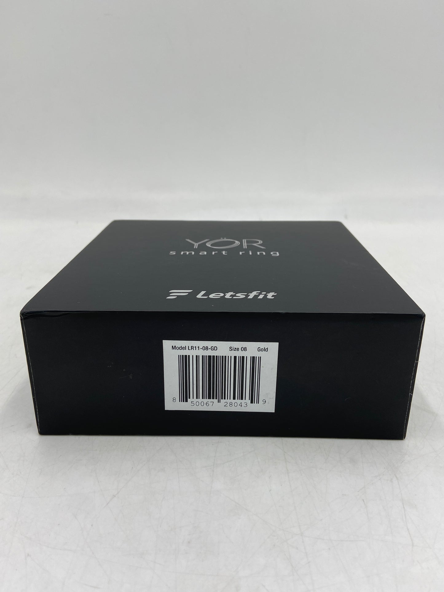 New YOR Smart Ring Size 08 (Gold) GPS Tracking Smart Ring LR11-08-GD