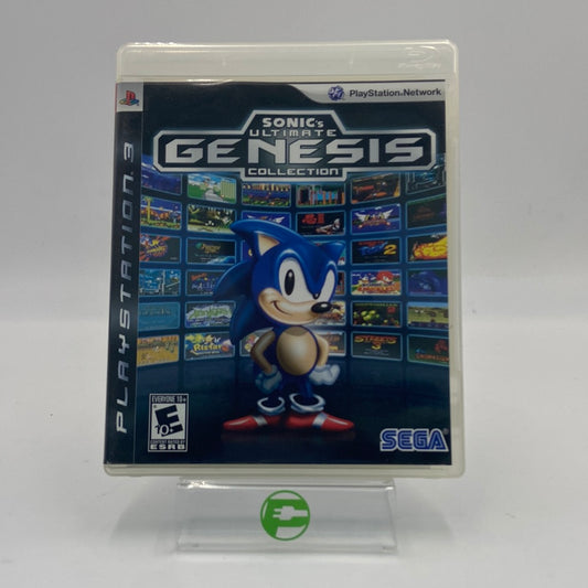 Sonic's Ultimate Genesis Collection (Sony PlayStation 3 PS3, 2009)