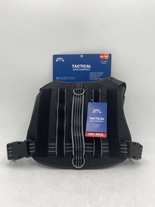 New YOULY Tactical Vest Size XXL/XXXL Black Dog Vest
