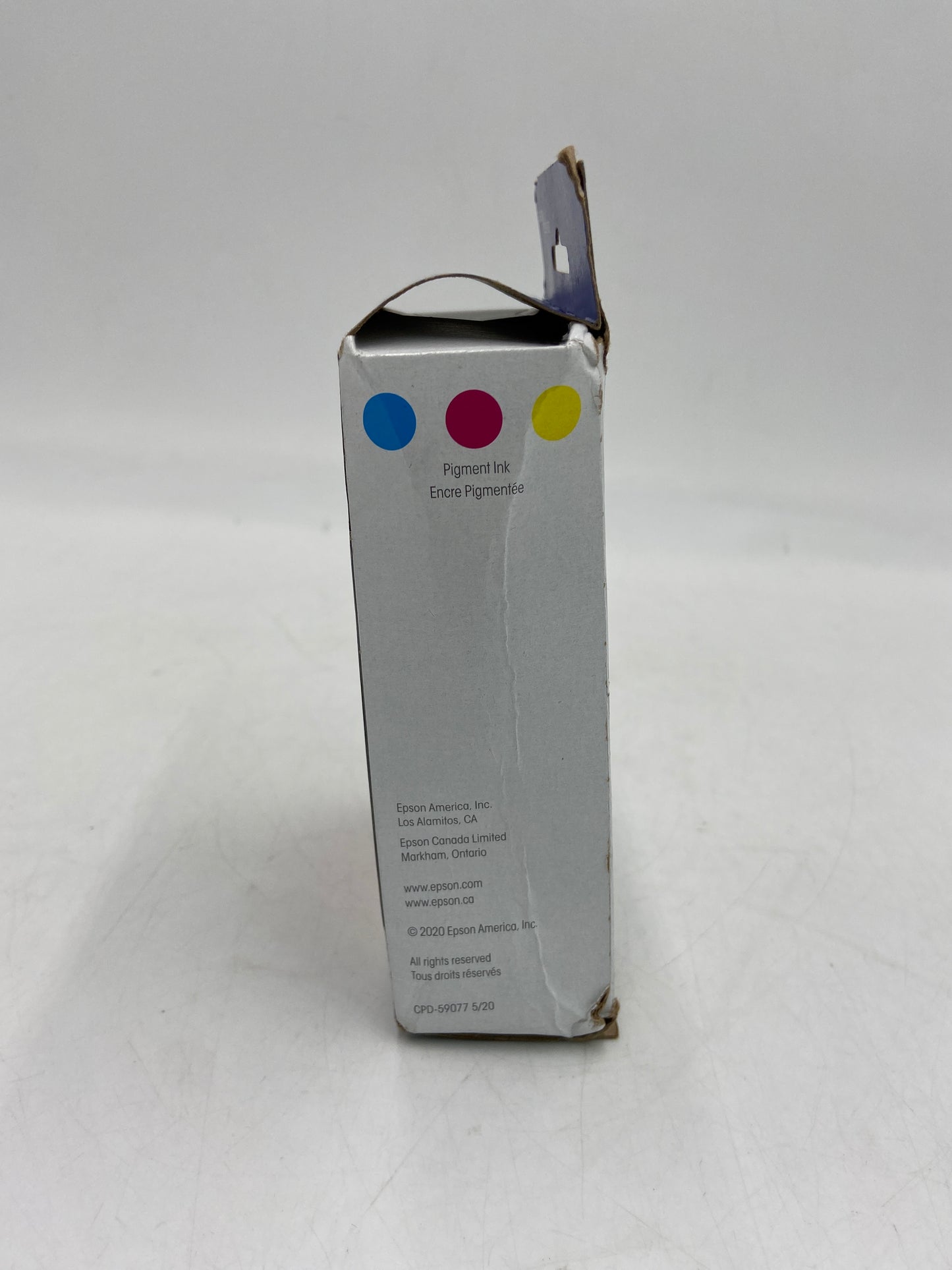 New Epson 812 Yellow, Cyan and Magenta Ink Cartridge