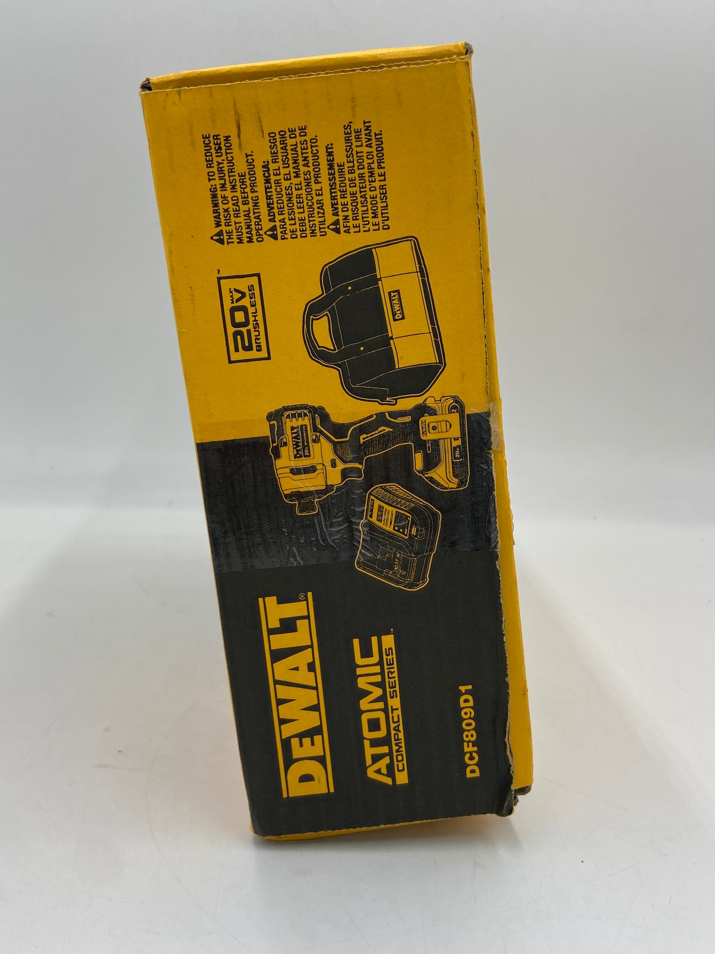 New DeWalt DCF809D1 20V MAX IMPACT DRIVER KIT (SHORT)