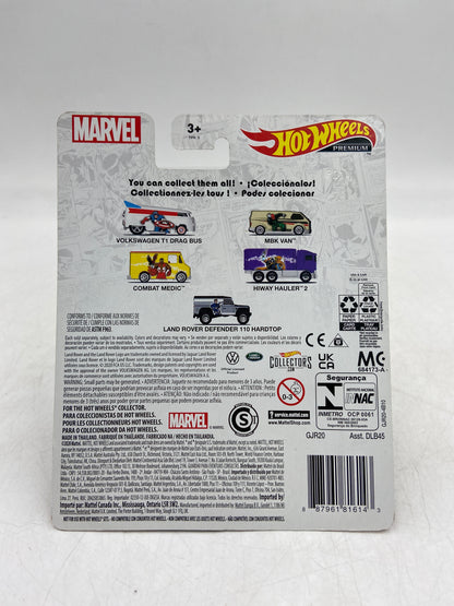 New Hot Wheels Premium Marvel Bundle Lot of 4 Marvel Comics DLB45