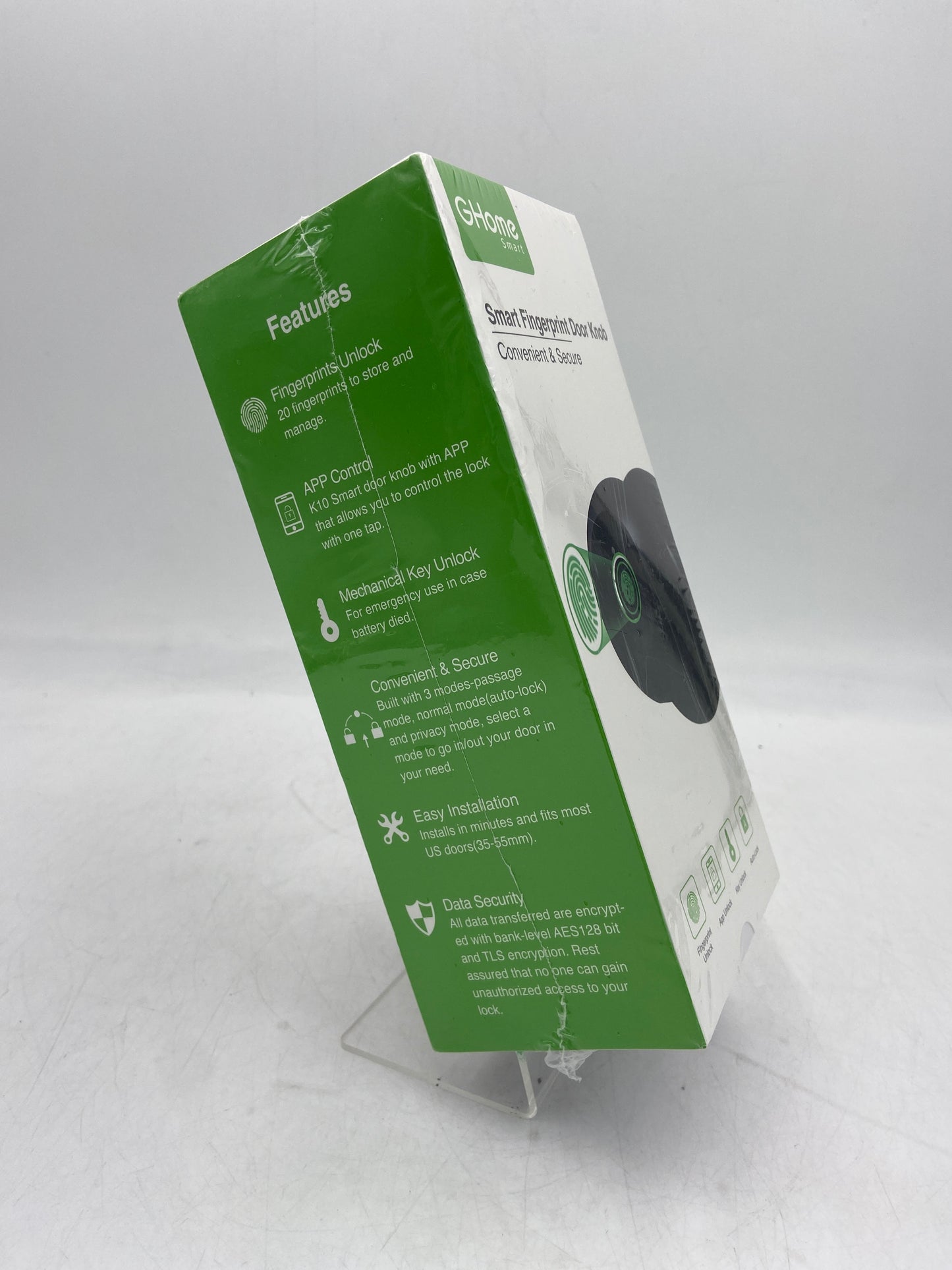 New GHome Smart Smart Fingerprint Door Knob K10