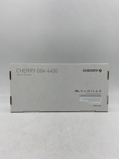 New Cherry G84-4400 Compact Keyboard G84-4420LUBEU-2 Black