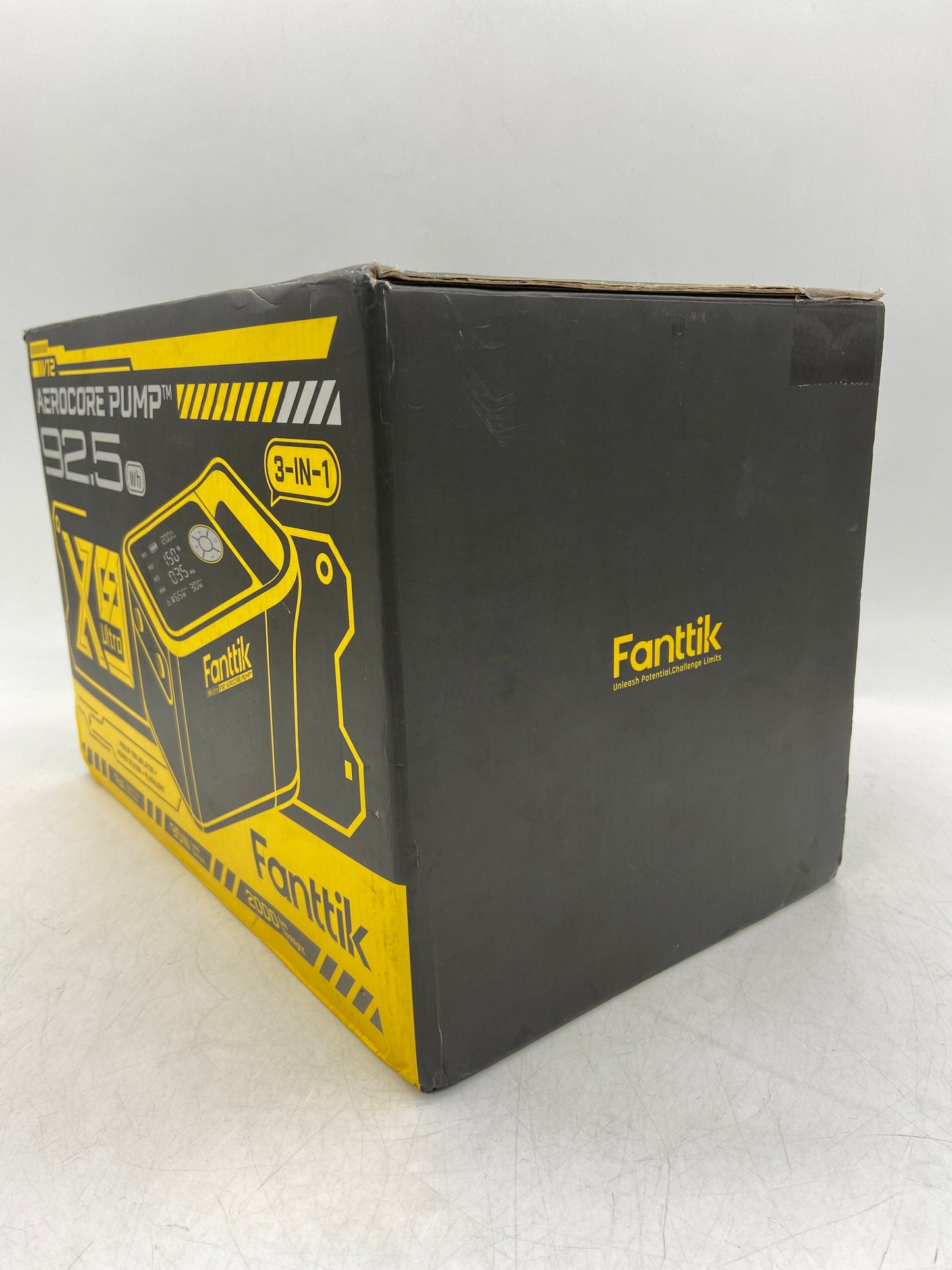 New Open Box Fanttik X9 Ultra Portable 3-In-1 V12 Aerocore Pump Tire Inflator USAFTKRDN1047602
