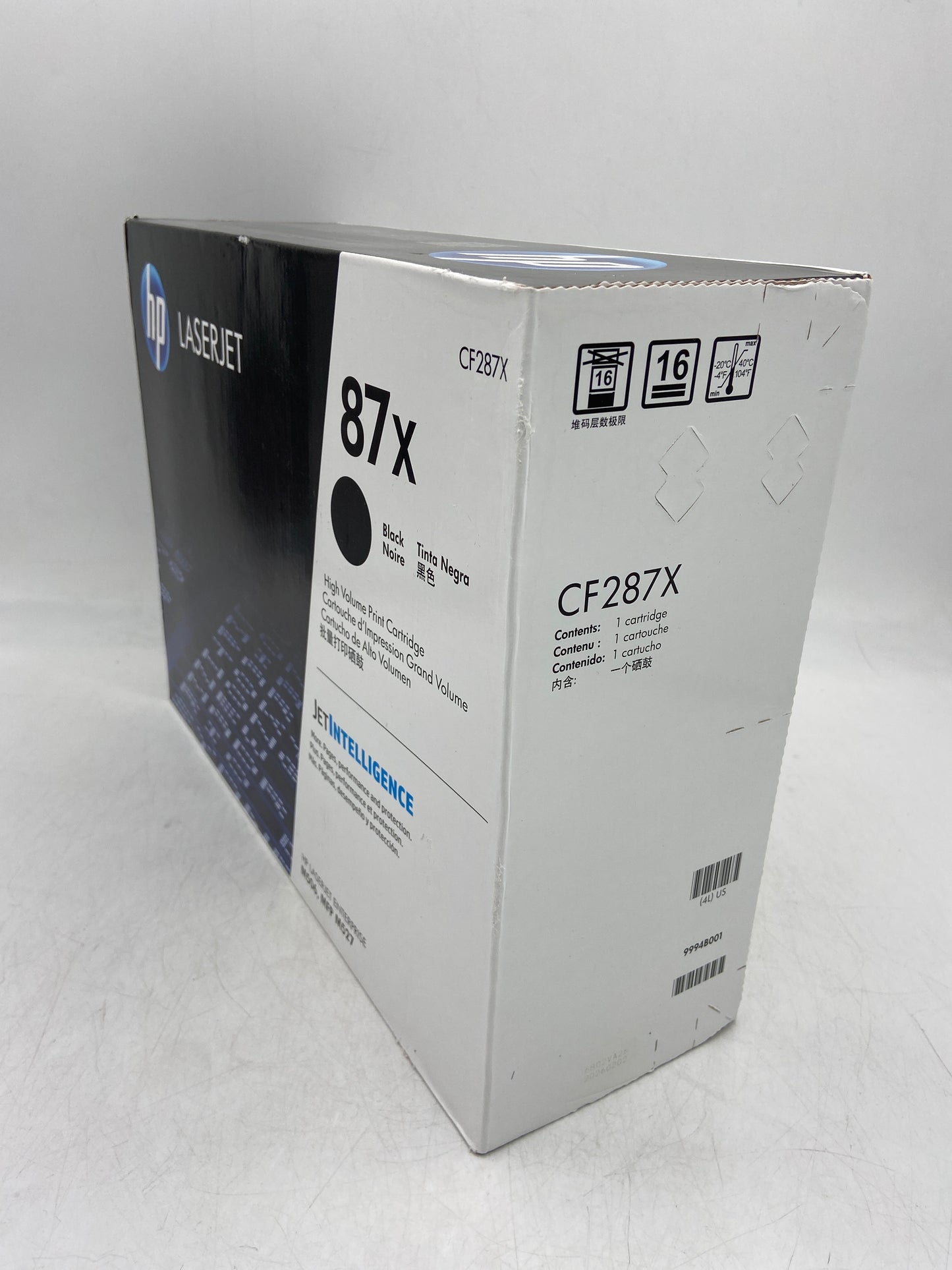 New HP 87x CF287X Black LaserJet Toner