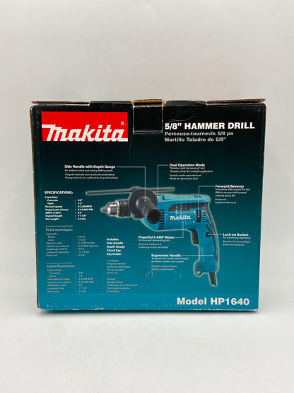 New Makita HP1640 5/8" Hammer Drill