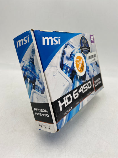 MSI Radeon HD 6450 PCl-E 2.0 GDDR3 Graphics Card G57-V1XXXXS-Y47