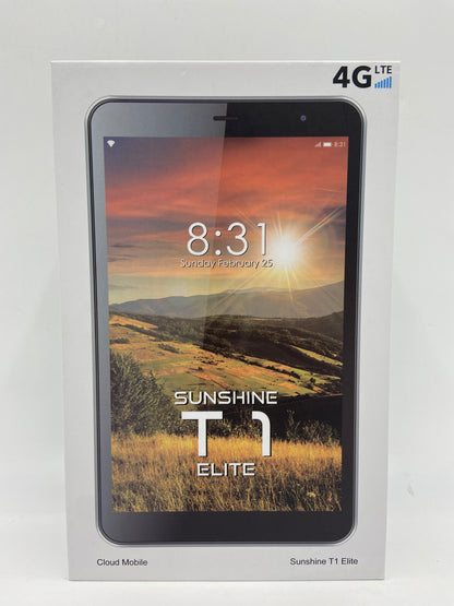 New Factory Unlocked CLOUD MOBILE SUNSHINE T1 ELITE 16GB Silver