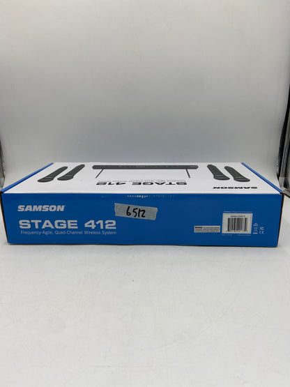 New samson stage 412 Quad Channel Wireless Mic System