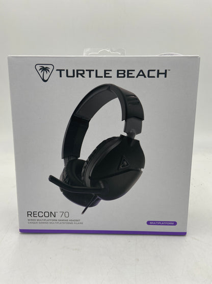 New Turtle Beach Recon 70 Black Recon 70P Playstation, XBOX, PC, Mobile 3.5mm