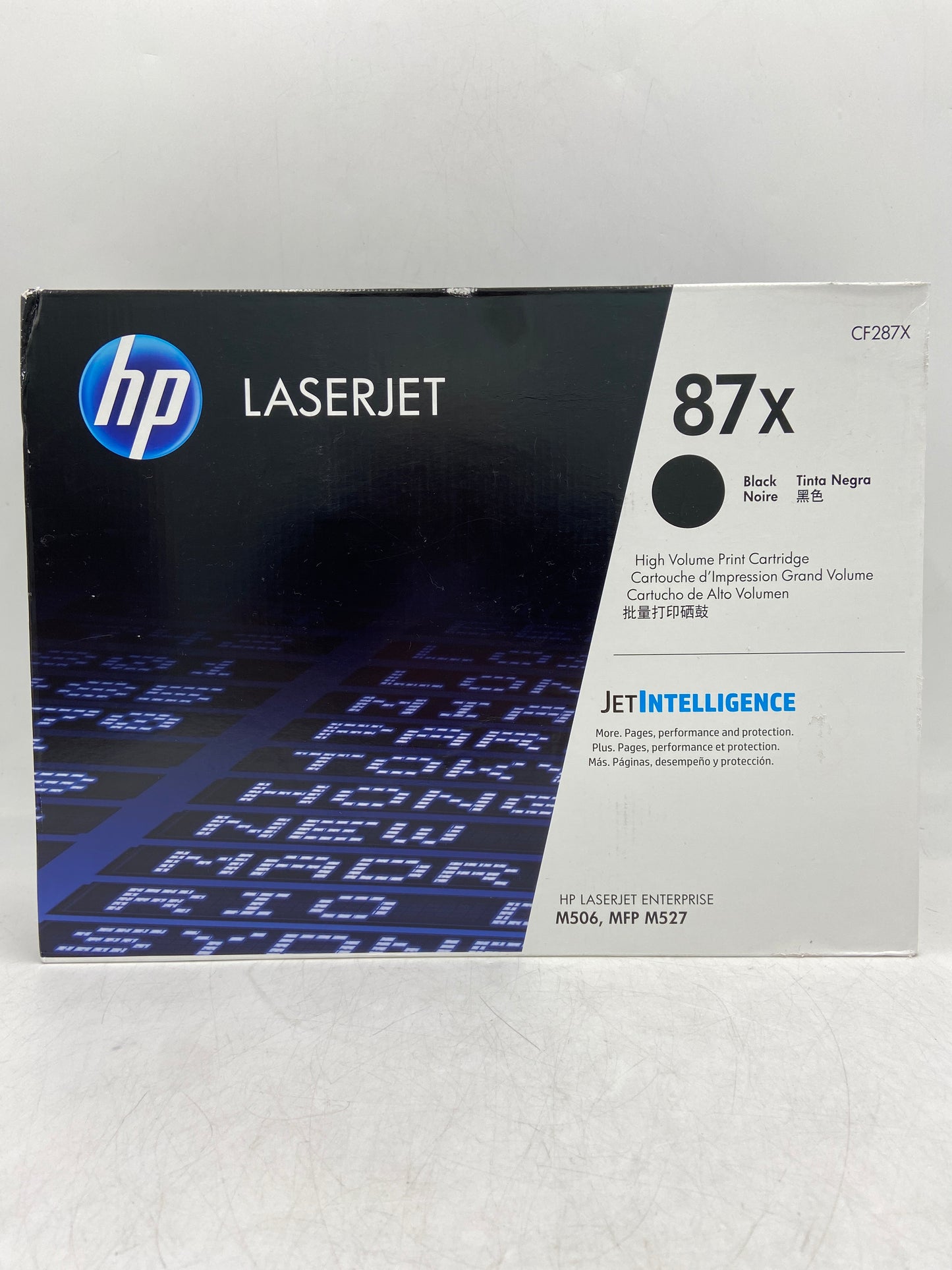 New HP 87x CF287X Black LaserJet Toner