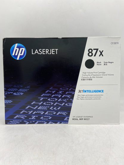 New HP 87x CF287X Black LaserJet Toner
