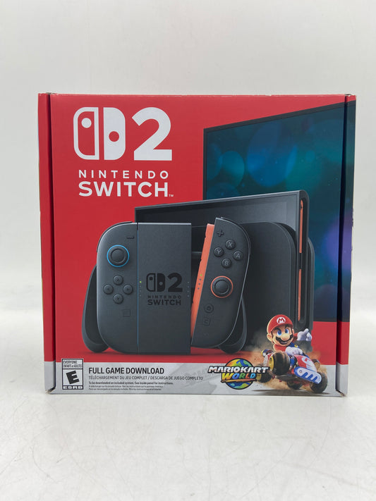 New Nintendo Switch 2 + Mario Kart World Bundle Video Game Console