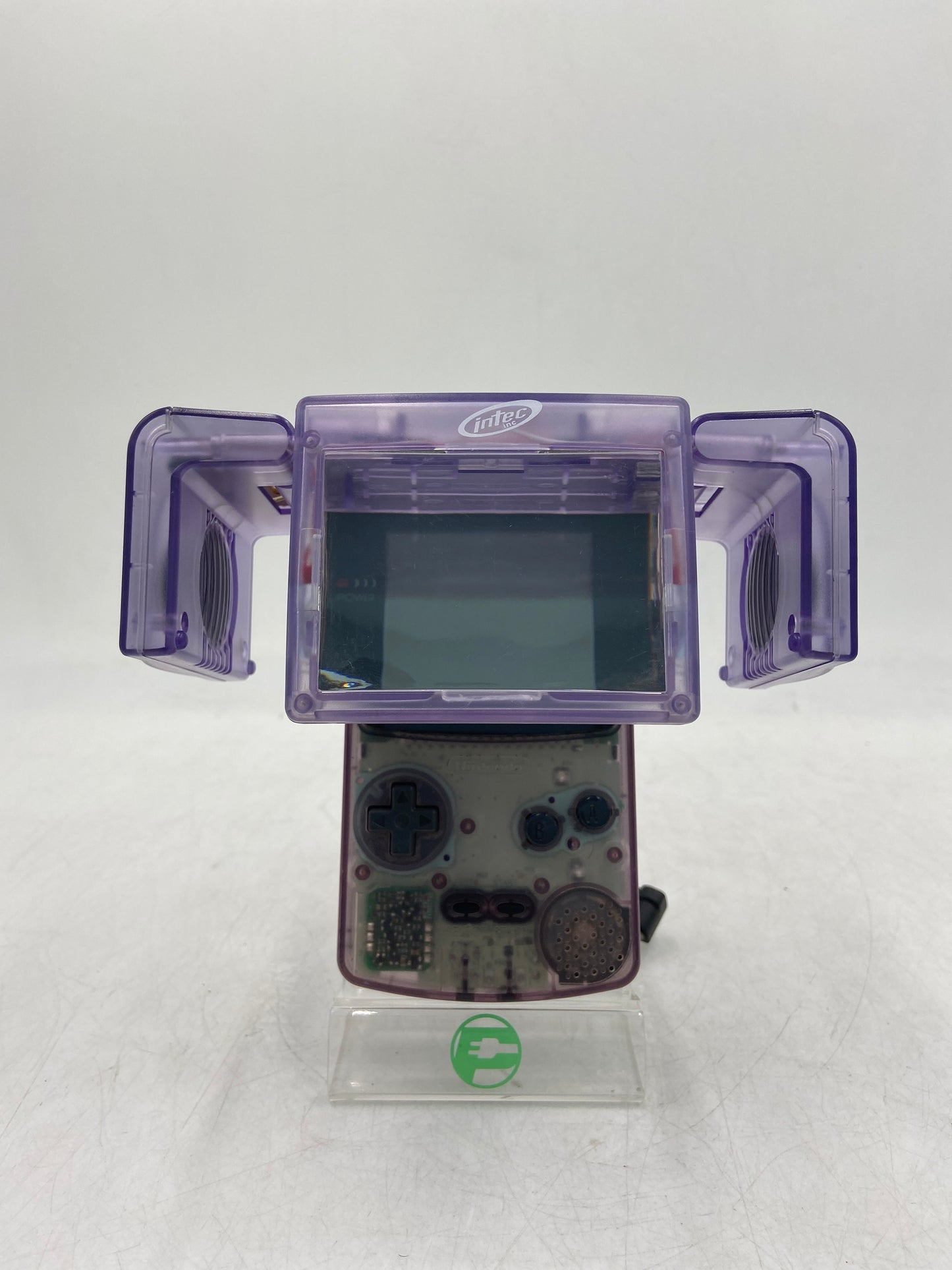 Nintendo Gameboy Color Handheld Video Game System CGB-001 Transparent Purple