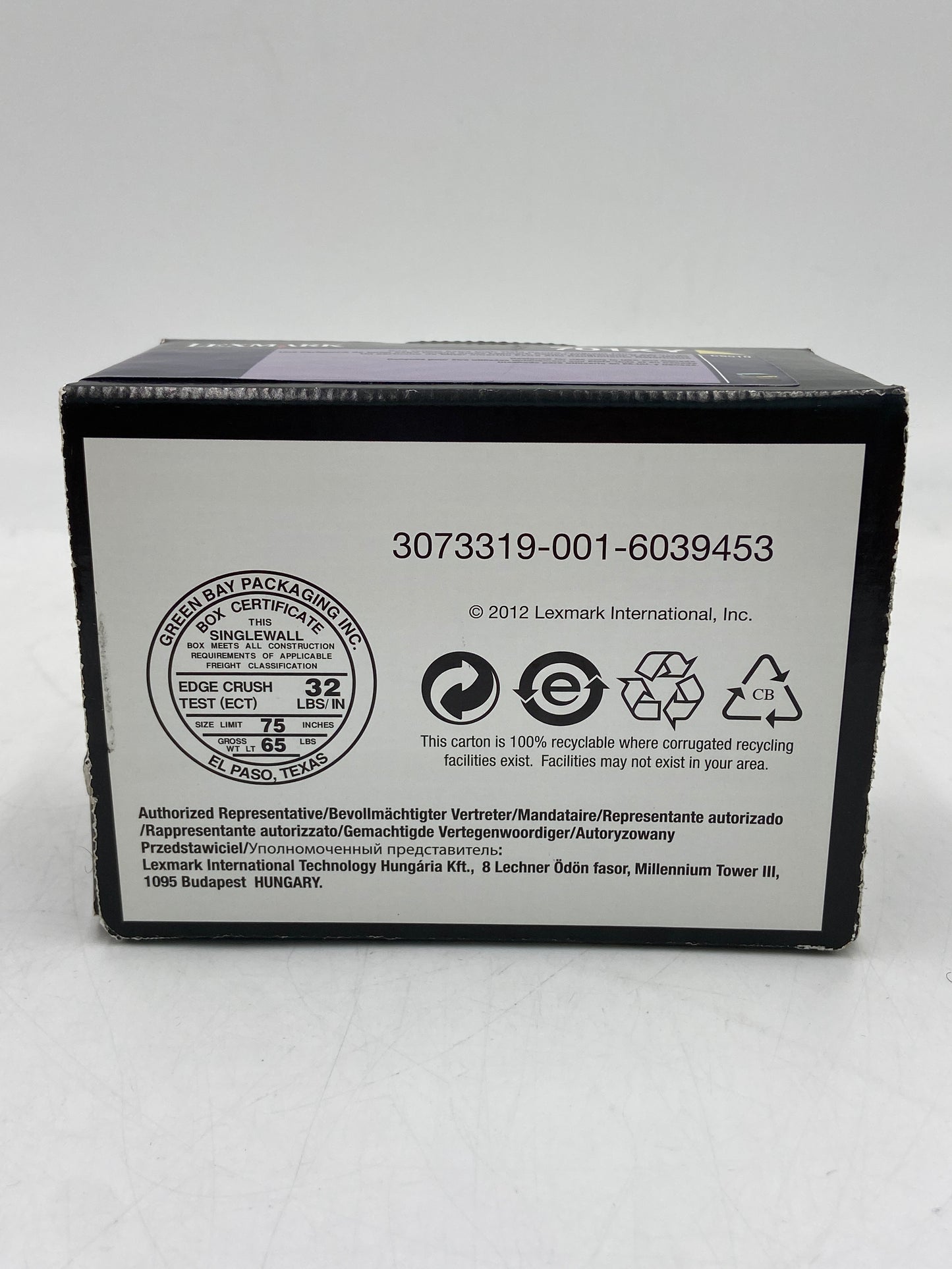 New Lexmark 701XY Yellow Toner Cartridge