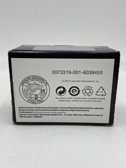 New Lexmark 701XY Yellow Toner Cartridge