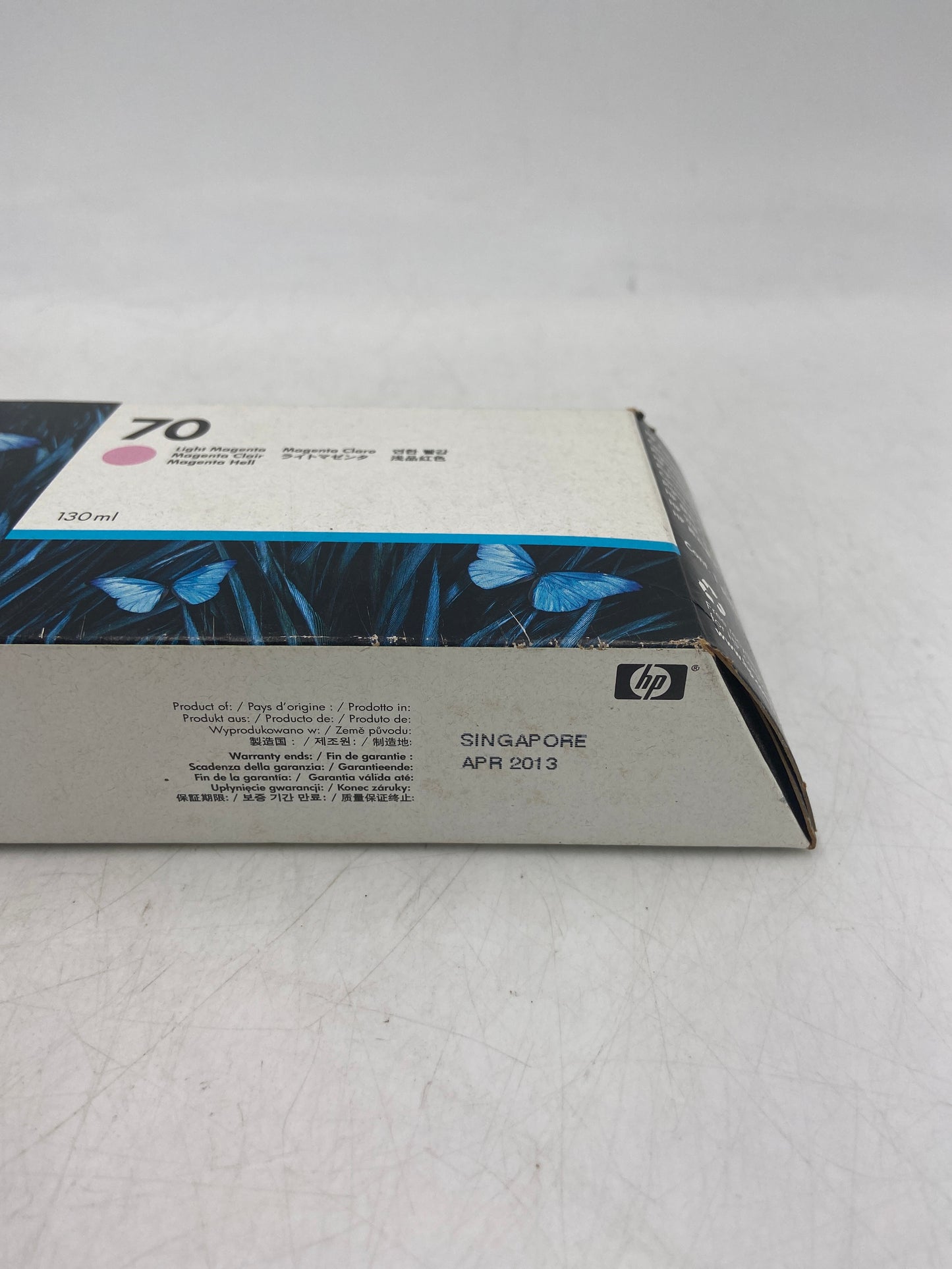 New HP 70 C9455A Light Magenta Ink Cartridge EXPIRED