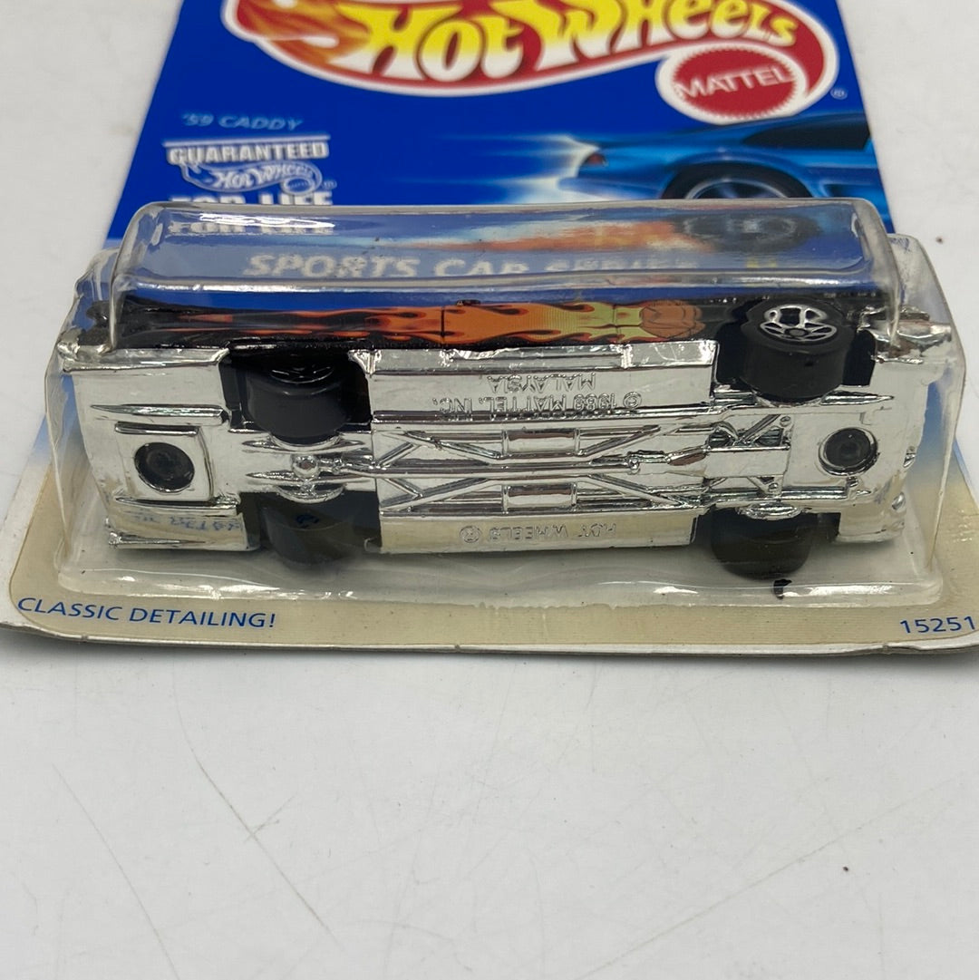 New Hot Wheels Mattel Sports Car Series Porsche 930 1/4 '59 Caddy 4/4