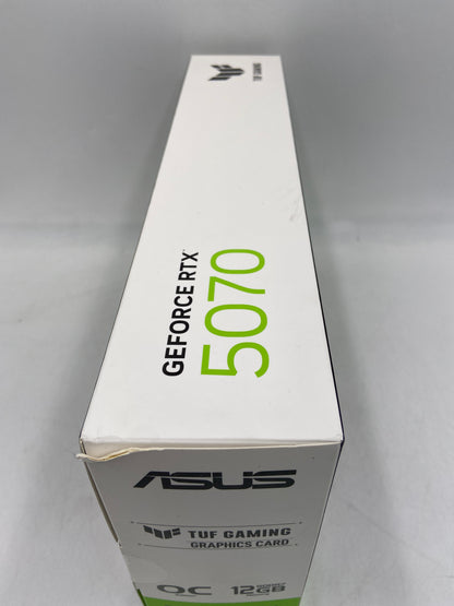 New ASUS NVIDIA TUF Gaming GeForce RTX 5070 OC EDITION 12GB Graphics Card  90YV0LZ0-MVAA00