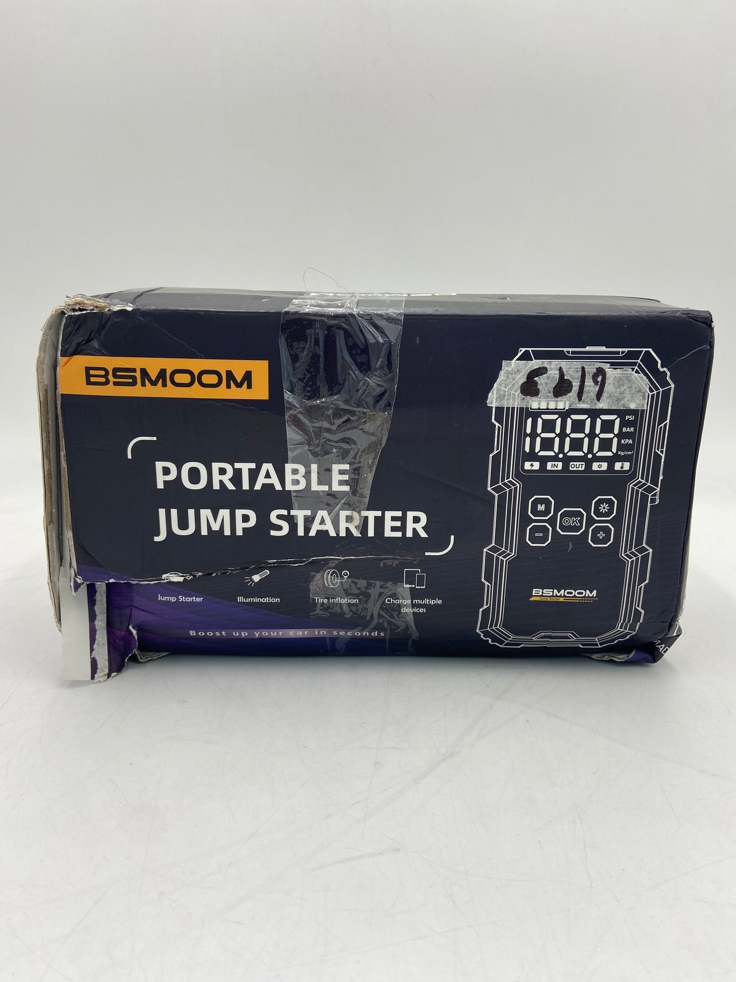 New BSMOOM Portable Jump Starter Car Jump Starter B0A 7000a