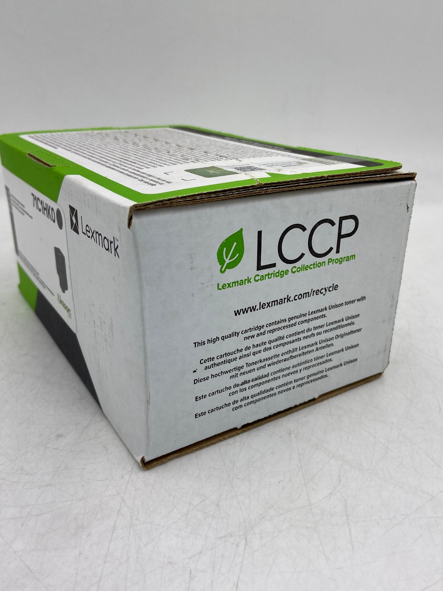 New Lexmark 71C1HK0 CS730 Black Toner Cartridge