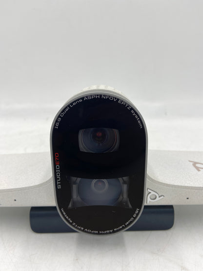 Polycom Studio E70 with Poly TC8 Combo Smart Camera Video Conference Media Kit 