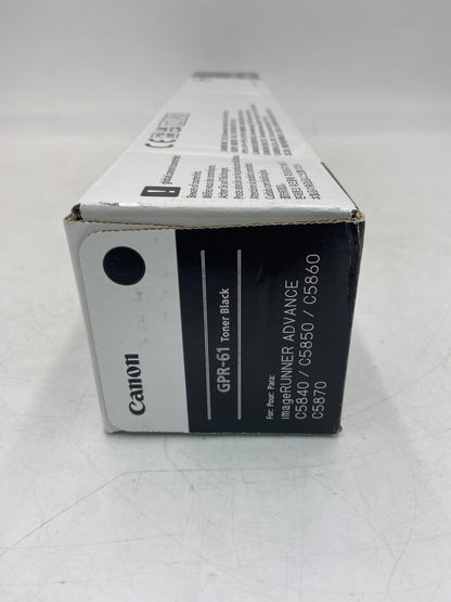 New Canon GPR-61 GPR-61 Black Toner Cartridge