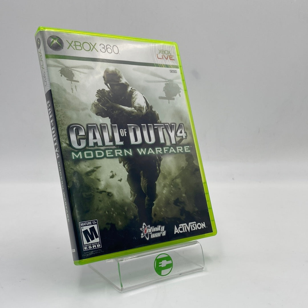 Call of Duty 4 Modern Warfare (Microsoft Xbox 360, 2007)