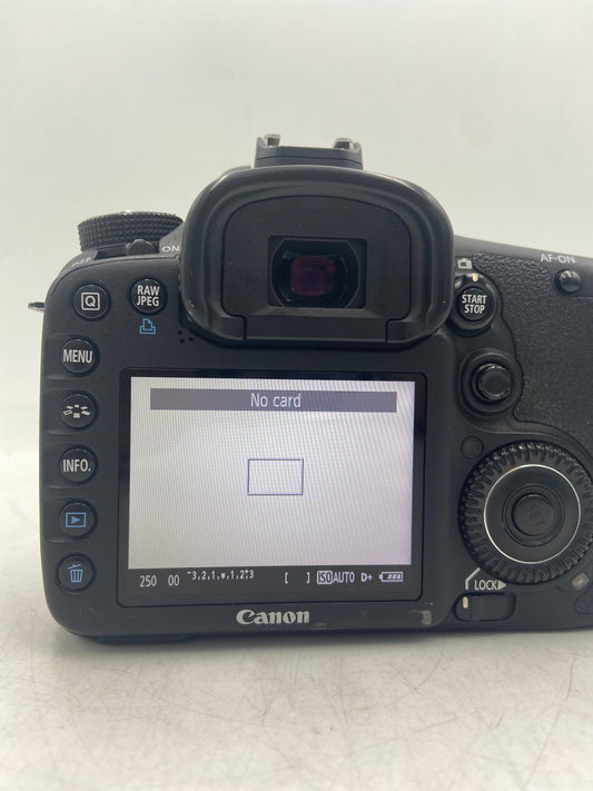 Canon EOS 7D 18.0MP Black Digital SLR DSLR Camera DSC126251