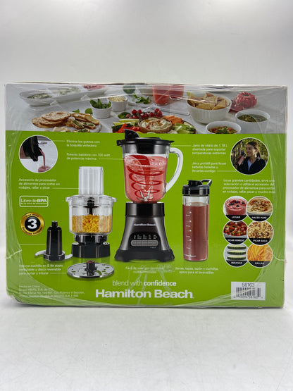 New Hamilton Beach 3 in 1 Blender & Food Processor 58163